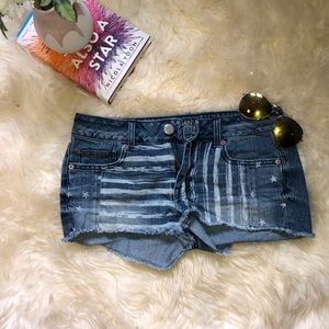 2/30$ American Eagle AE Size 6 Jean Shorts Medium